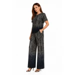 Set de damă Ombre Zebra – Bluză și Pantaloni din Viscoză 26116 -127 / 2026