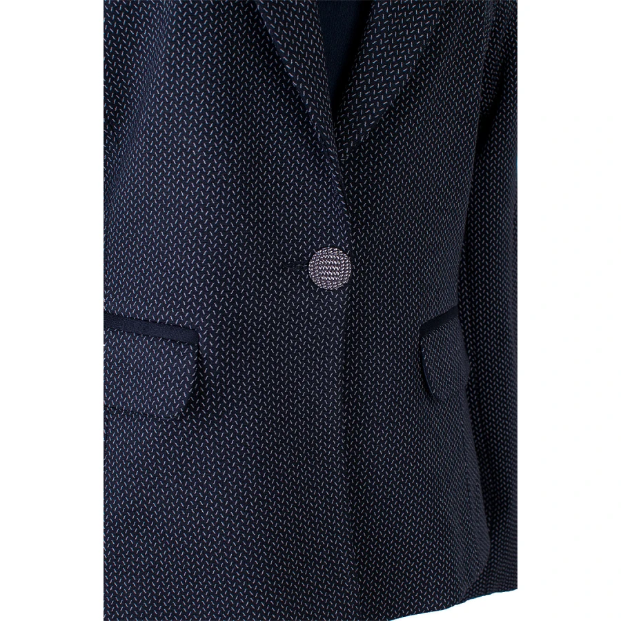 Елегантно Дамско Сако с Фин Десен и Едно Копче 26106 / 2026