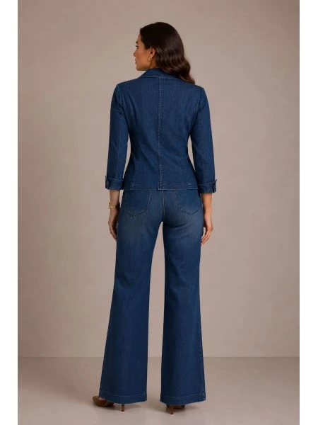 Women's Tencel Denim Suit 26117 - 120 / 2026 Women's Tencel Denim Suit 26117 - 120 / 2026