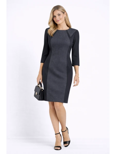 Вталена Рокля Пепит 23528 / 2023