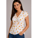 Women's Knitted blouse without Sleeve B 20197 / 2020