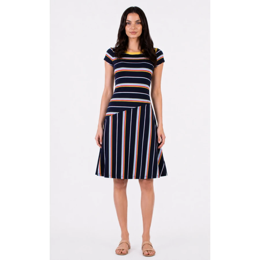 Rochie tricotată de vară pentru femei 21701 / 2021