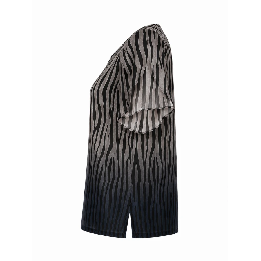 Bluză Elegantă de Damă Ombre Zebra 26116 / 2026