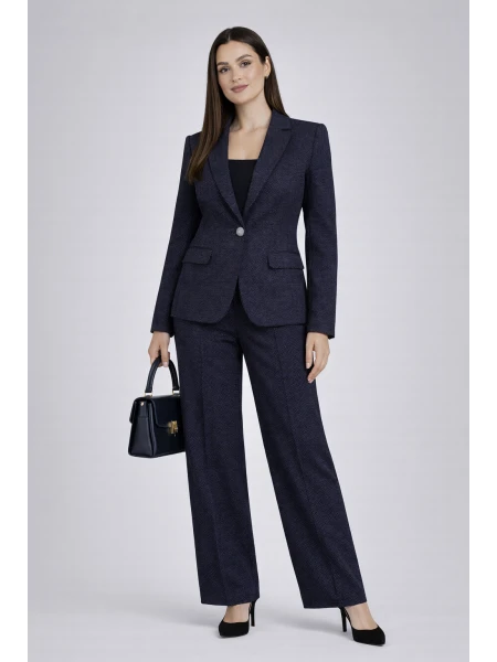 Дамски Костюм от Две Части – Сако и Панталон с Делова Визия 26106 - 107 / 2026