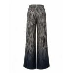 Pantaloni Eleganți de Damă Ombre Zebra – Picior Lat 26127 / 2026