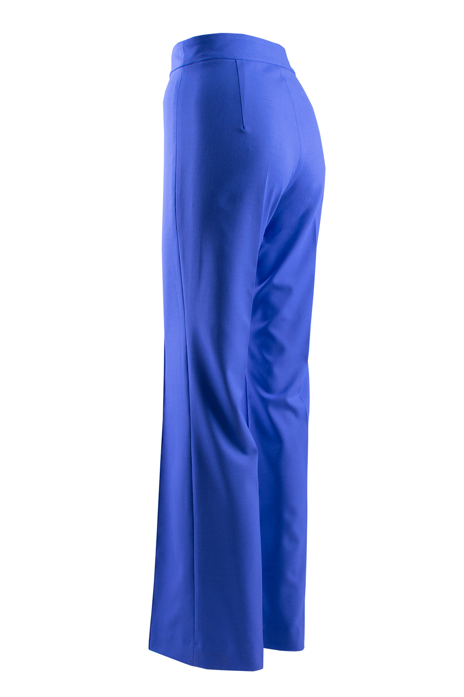 Pantaloni violet cu picioare late 23502 / 2023 Pantaloni violet cu picioare late 23502 / 2023