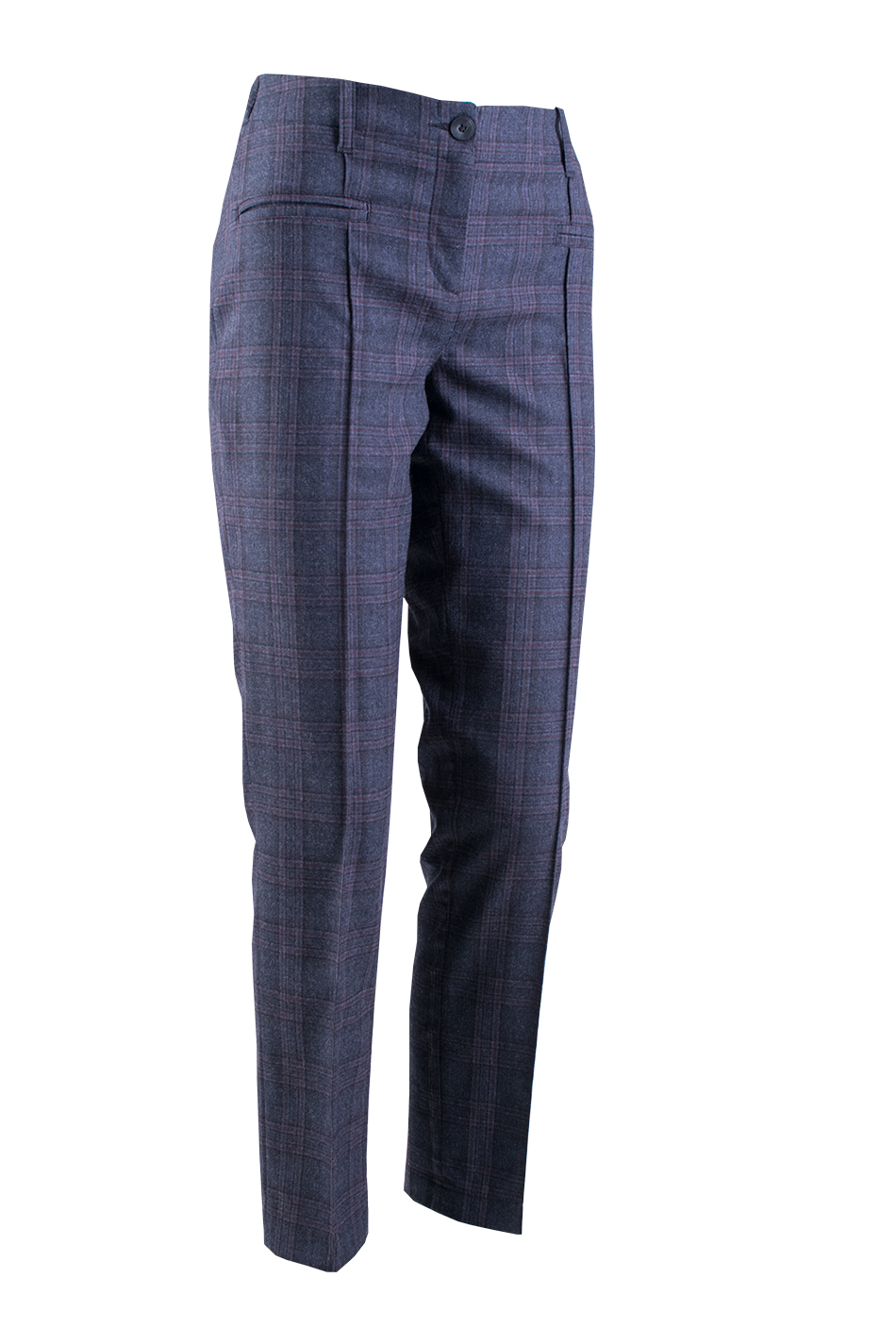 Pantaloni de lână verificați 23527 / 2023 Pantaloni de lână verificați 23527 / 2023