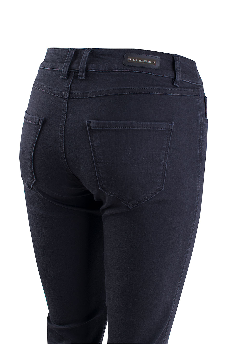 Comfortable Stretchy Jeans for All Seasons with 9/10 Length 24520 Black / 2025 Comfortable Stretchy Jeans for All Seasons with 9/10 Length 24520 Black / 2025