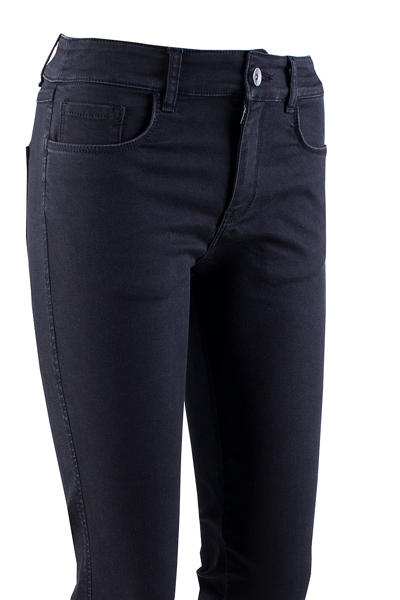Comfortable Stretchy Jeans for All Seasons with 9/10 Length 24520 Black / 2025 Comfortable Stretchy Jeans for All Seasons with 9/10 Length 24520 Black / 2025
