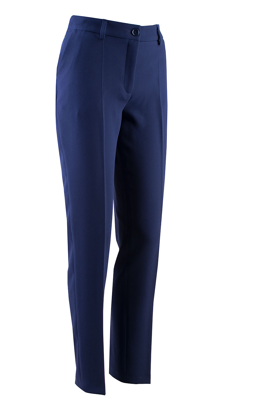 Pantaloni eleganti de toamnă de damă cu croială clasică 24525 / 2024 Pantaloni eleganti de toamnă de damă cu croială clasică 24525 / 2024
