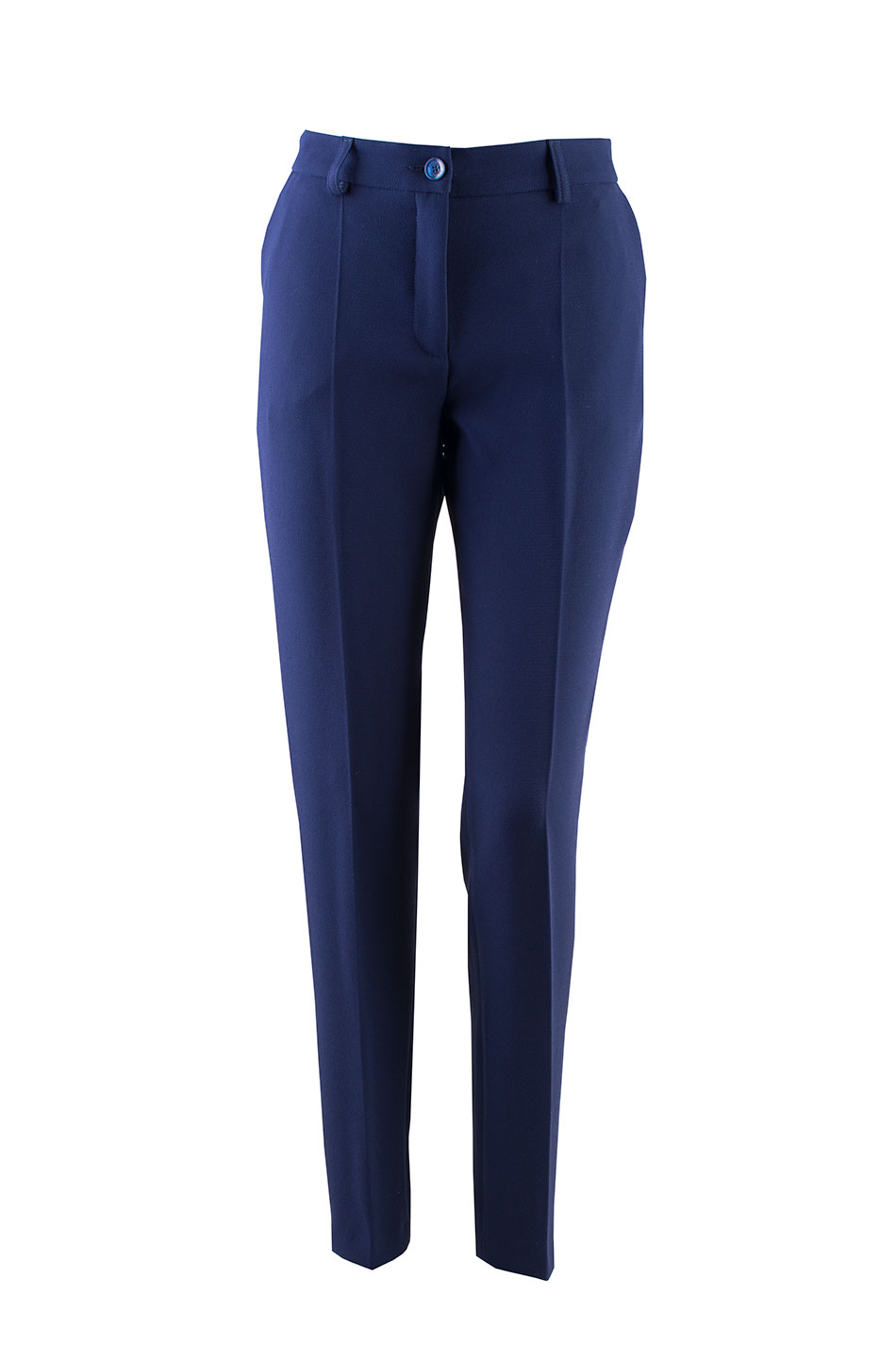 Pantaloni eleganti de toamnă de damă cu croială clasică 24525 / 2024 Pantaloni eleganti de toamnă de damă cu croială clasică 24525 / 2024