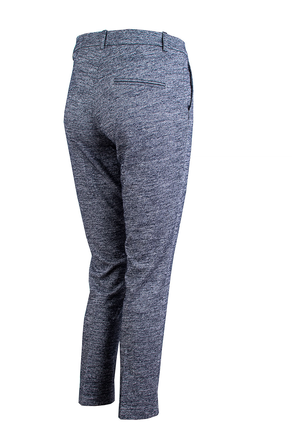 Women's Wool Trousers in Grey Melange – Elegance and Coziness for Autumn-Winter 25502 / 2025 Women's Wool Trousers in Grey Melange – Elegance and Coziness for Autumn-Winter 25502 / 2025