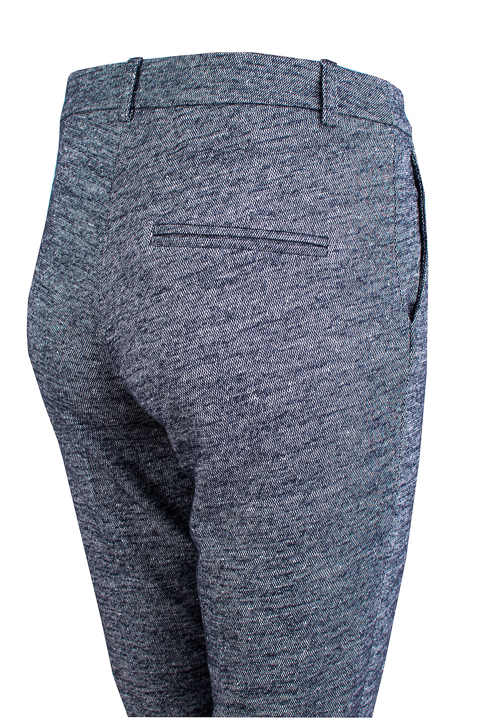 Women's Wool Trousers in Grey Melange – Elegance and Coziness for Autumn-Winter 25502 / 2025 Women's Wool Trousers in Grey Melange – Elegance and Coziness for Autumn-Winter 25502 / 2025