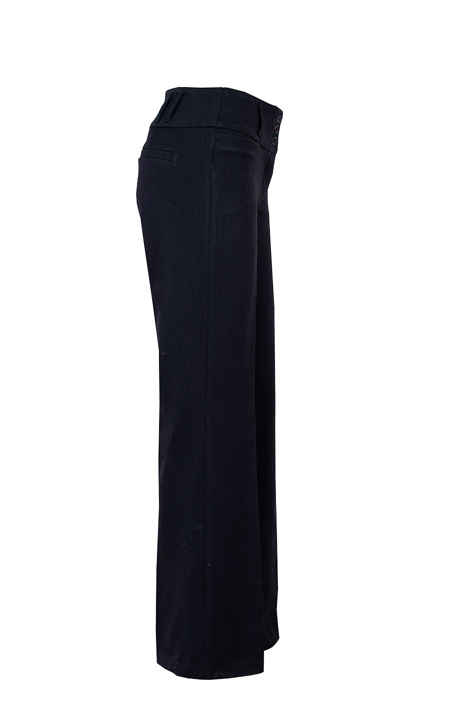 Pantaloni eleganți Toamnă-Iarnă cu croi larg 25503 Negru / 2025 Pantaloni eleganți Toamnă-Iarnă cu croi larg 25503 Negru / 2025