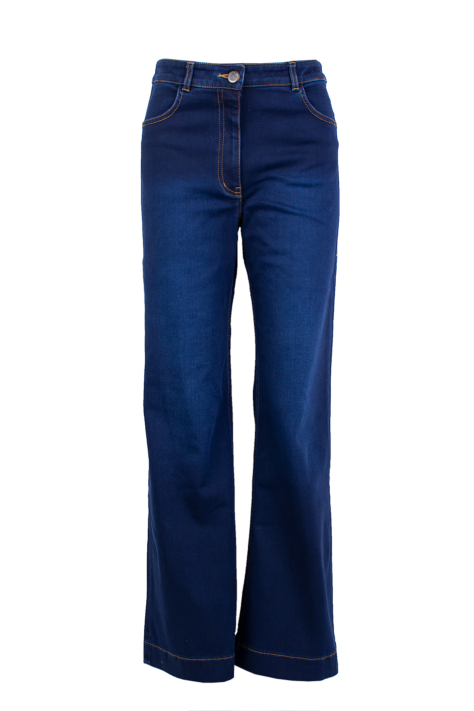 Geniş Paçalı, Kapitone Kadın Lacivert Kot Pantolon – Hit Model 25521 / 2025 Geniş Paçalı, Kapitone Kadın Lacivert Kot Pantolon – Hit Model 25521 / 2025