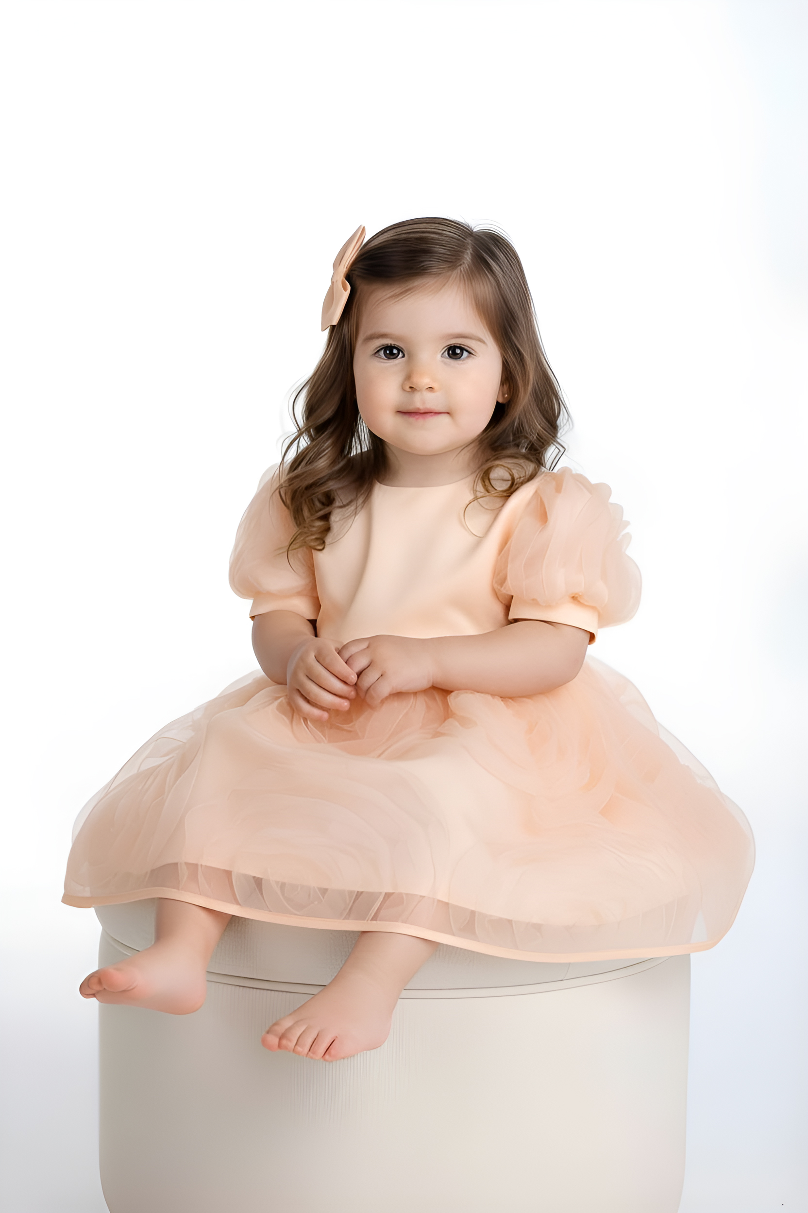 Set Rochie Mamă și Fiică în Culoare Pudră - Tandrețe și Eleganță 25704 - 703 / 2025 Set Rochie Mamă și Fiică în Culoare Pudră - Tandrețe și Eleganță 25704 - 703 / 2025