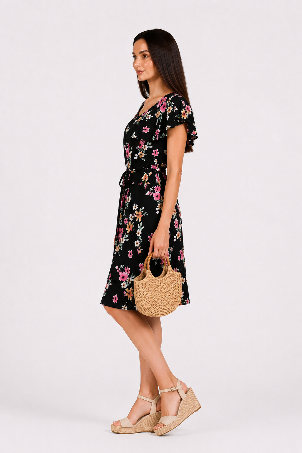 Rochie de vară de la Viscose R 20183 / 2020 Rochie de vară de la Viscose R 20183 / 2020