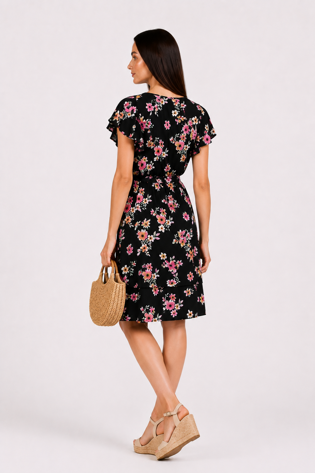 Rochie de vară de la Viscose R 20183 / 2020 Rochie de vară de la Viscose R 20183 / 2020