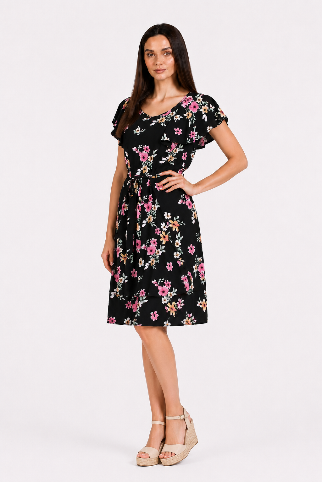 Rochie de vară de la Viscose R 20183 / 2020 Rochie de vară de la Viscose R 20183 / 2020