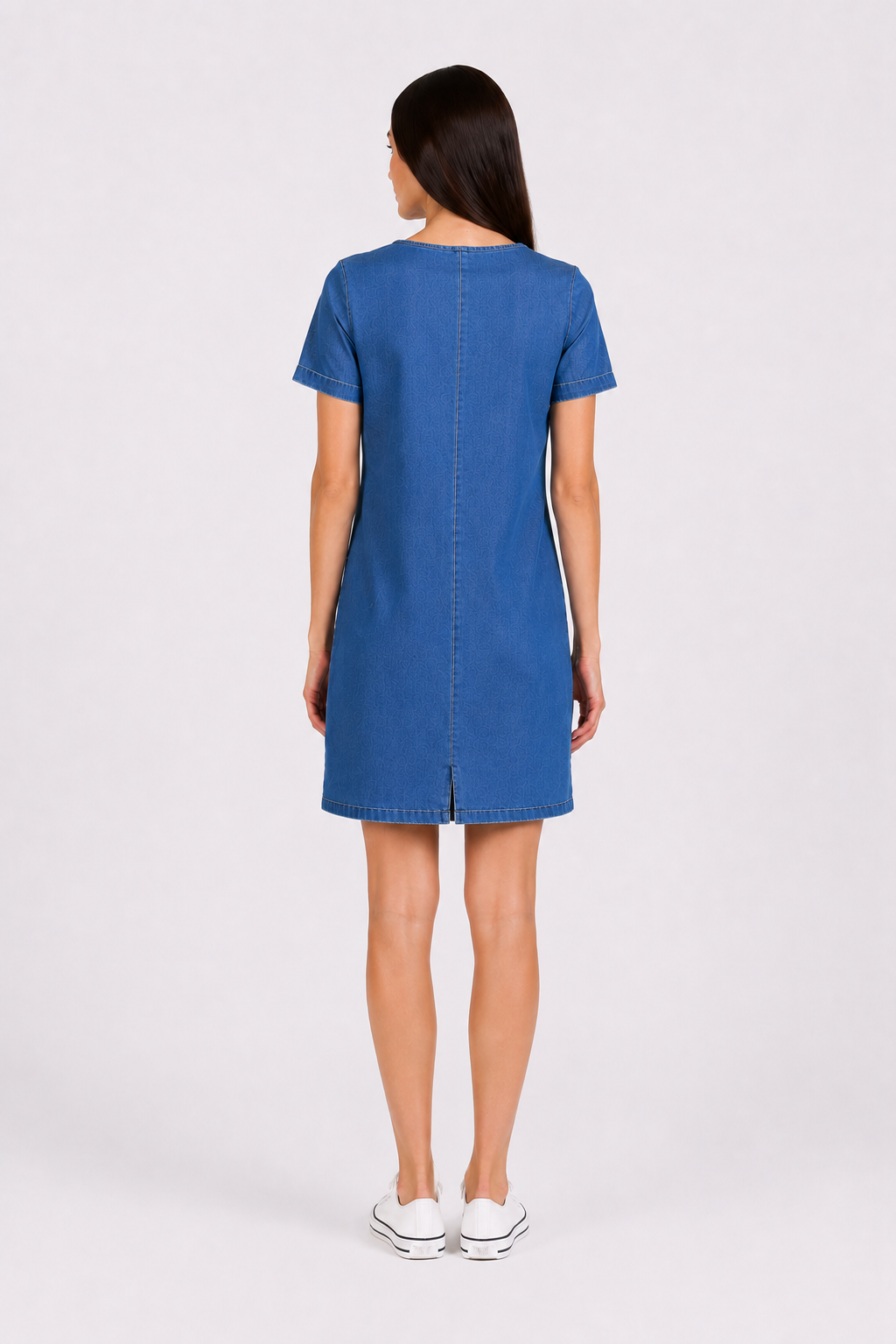 Rochie din denim pentru femei de Tencel 20280 / 2020 Rochie din denim pentru femei de Tencel 20280 / 2020
