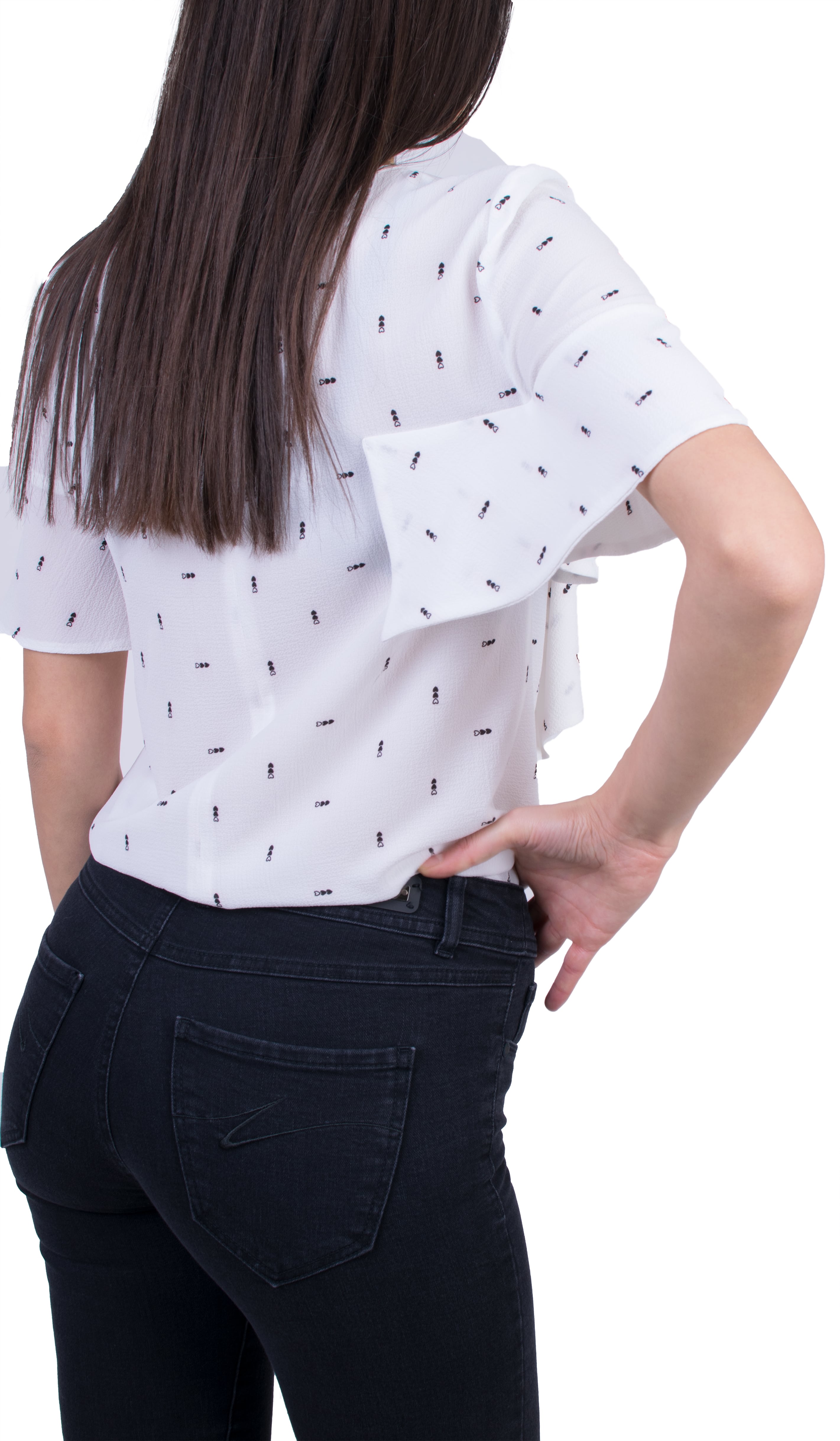 White Women's Blouse B 21111 / 2021