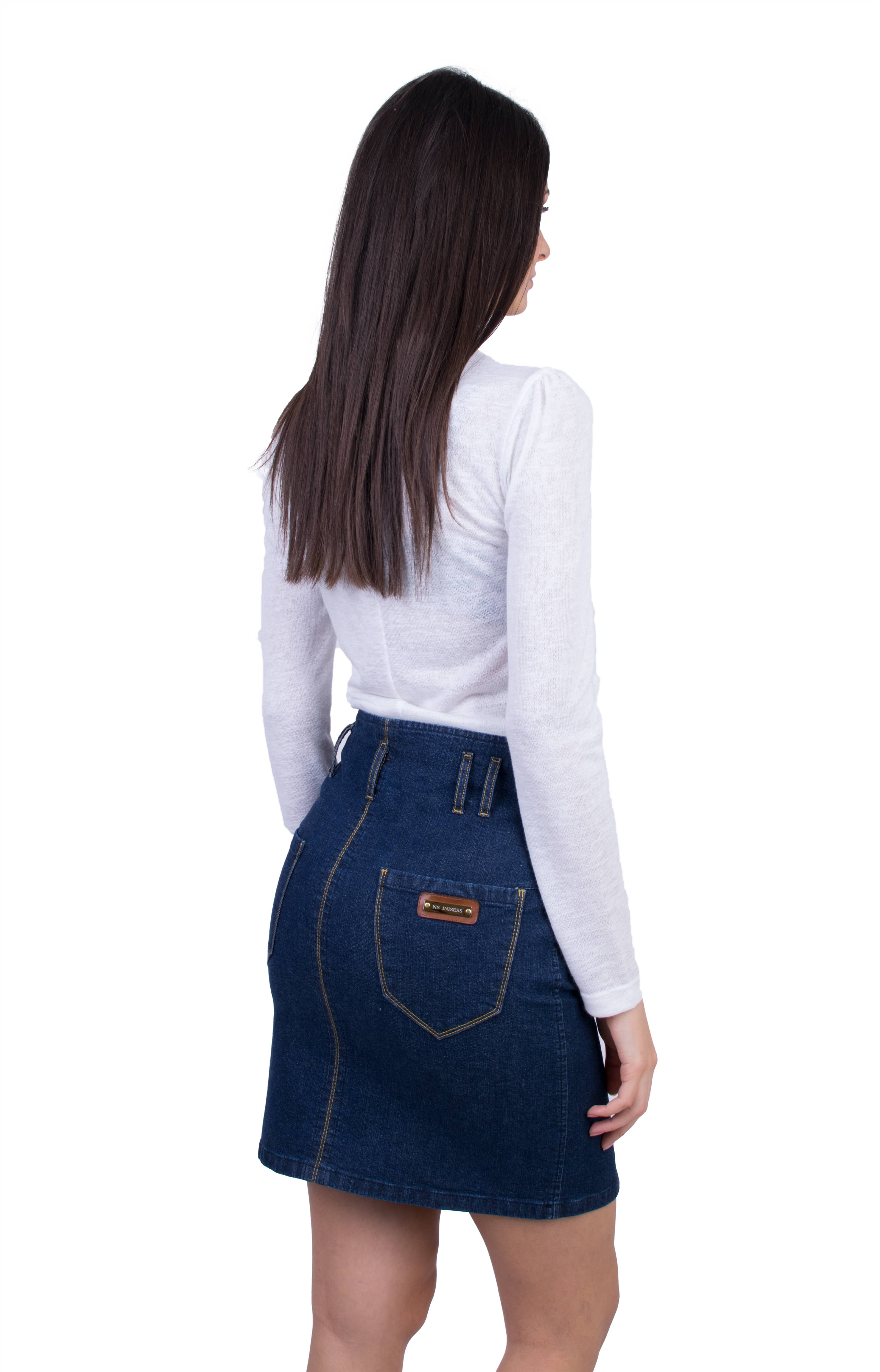 Ladies Set Blouse with Denim Skirt 20546 - 554 / 2021