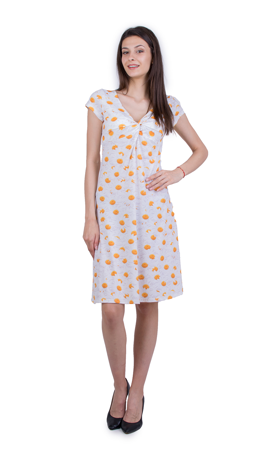 Rochie tricotată damă de vară R 21802 Rochie tricotată damă de vară R 21802
