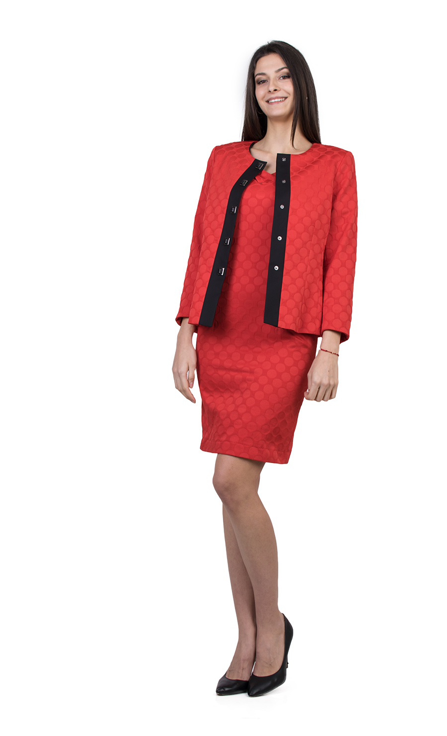 Women's Business Suit with Dress 22117 - 116 / 2022
