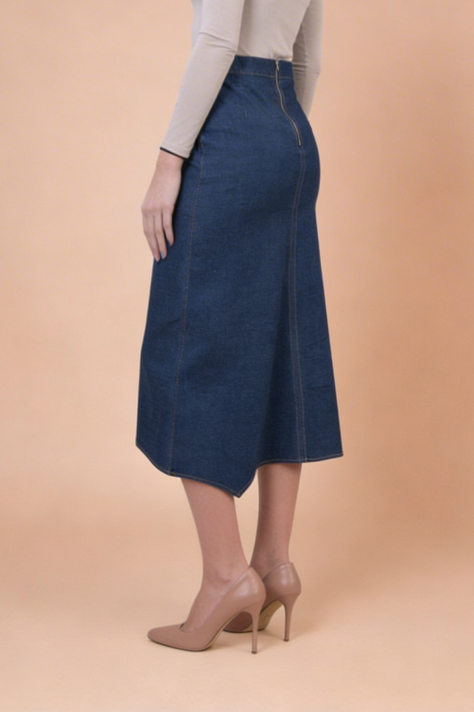 Fusta Lungă Denim 22102 / 2022 Fusta Lungă Denim 22102 / 2022