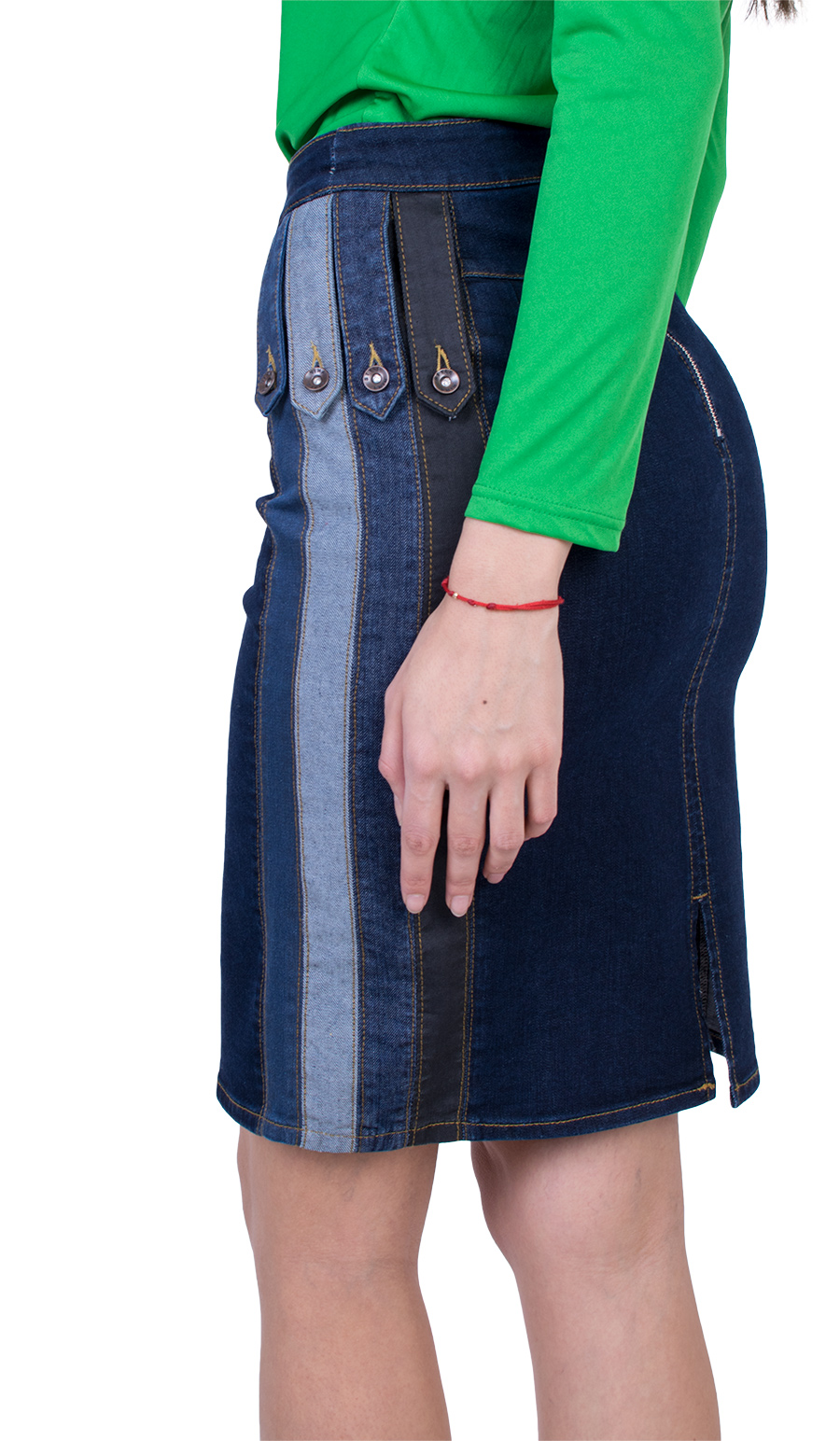 Fusta Denim spectaculoasă 22106 / 2022 Fusta Denim spectaculoasă 22106 / 2022