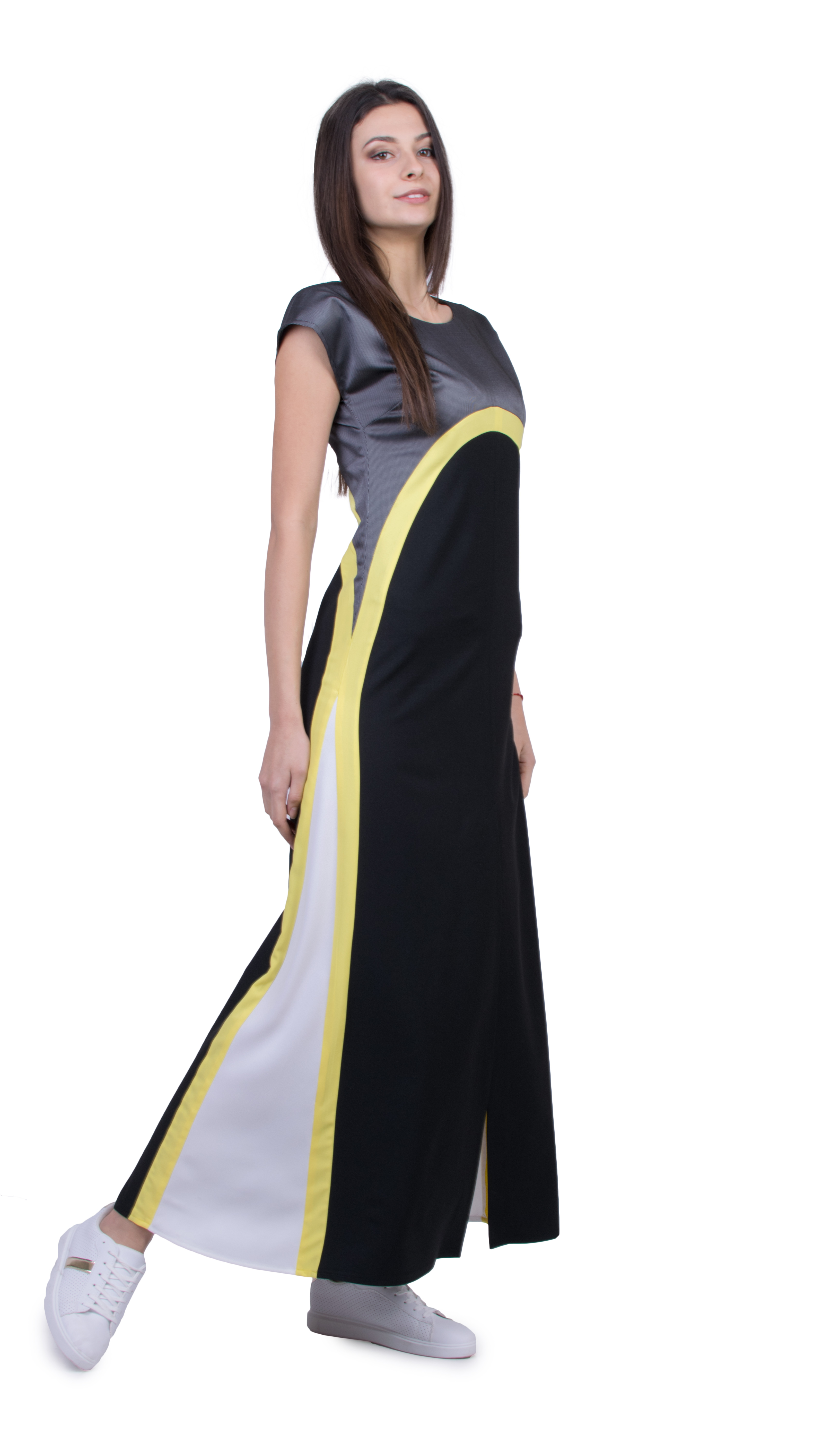 Rochie de dama cu fanta 22114 / 2022