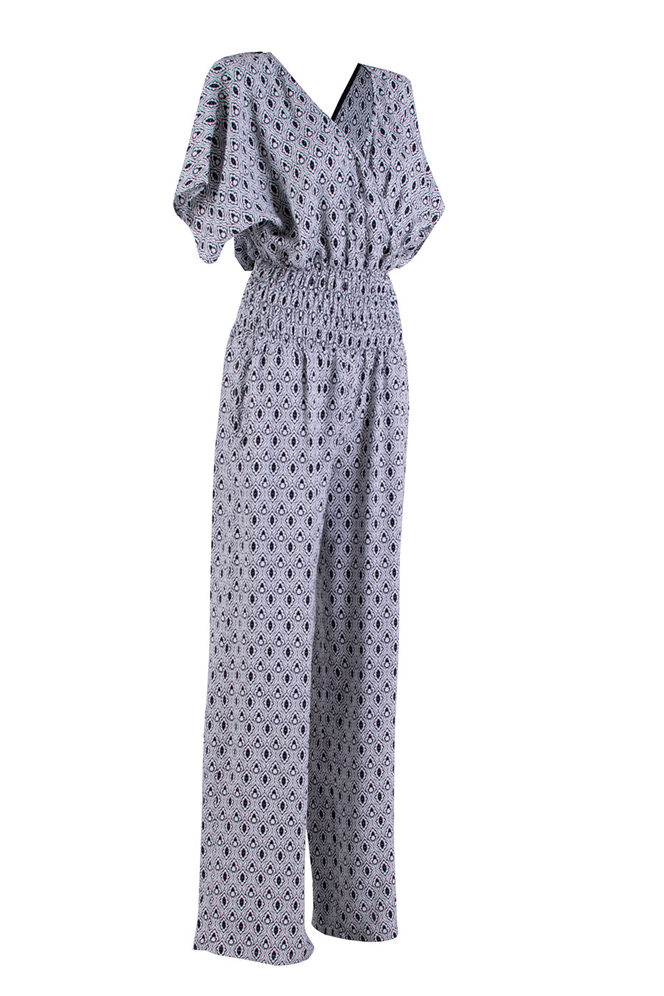Salopetă elegantă de damă cu decolteu pe corset 24156 / 2024