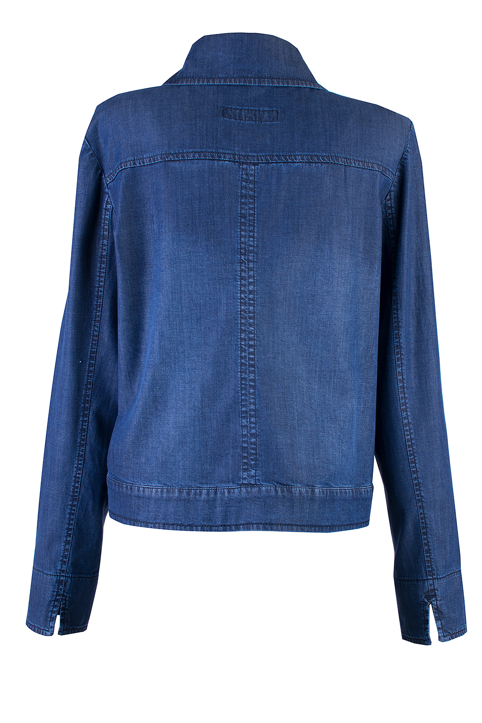 Jachetă sport ușoară din denim Tencel 24111 / 2024 Jachetă sport ușoară din denim Tencel 24111 / 2024