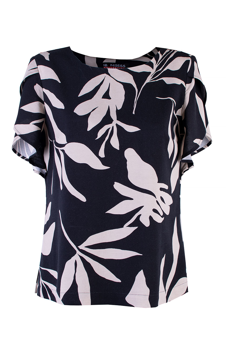 Airy Women's Summer Blouse with Floral Pattern 25133 / 2025 Airy Women's Summer Blouse with Floral Pattern 25133 / 2025