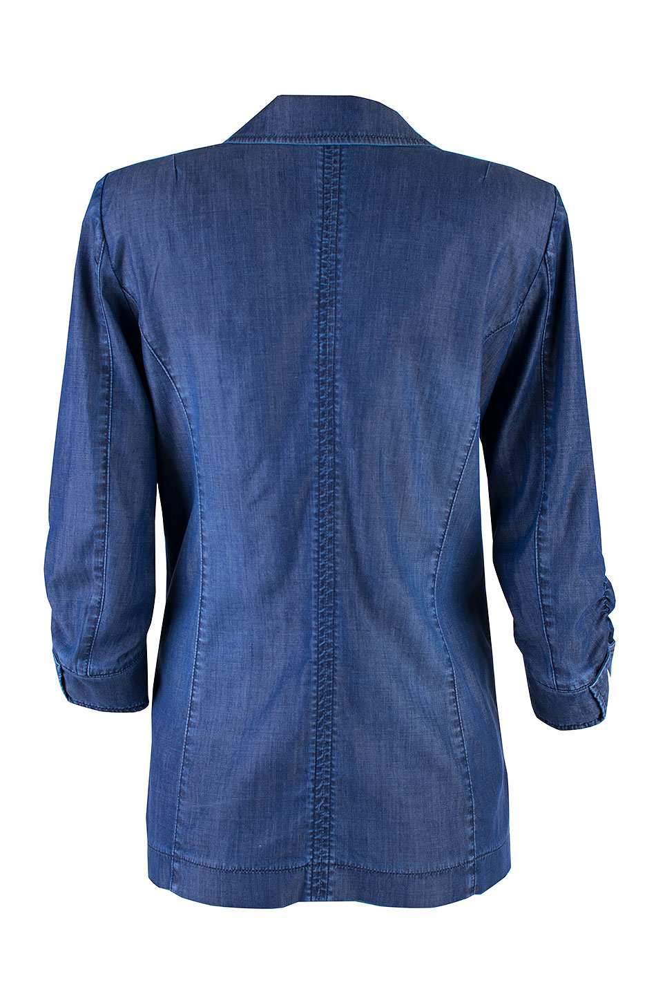 Slim and Elegant Tencel Denim Jacket 25122 / 2025 Slim and Elegant Tencel Denim Jacket 25122 / 2025