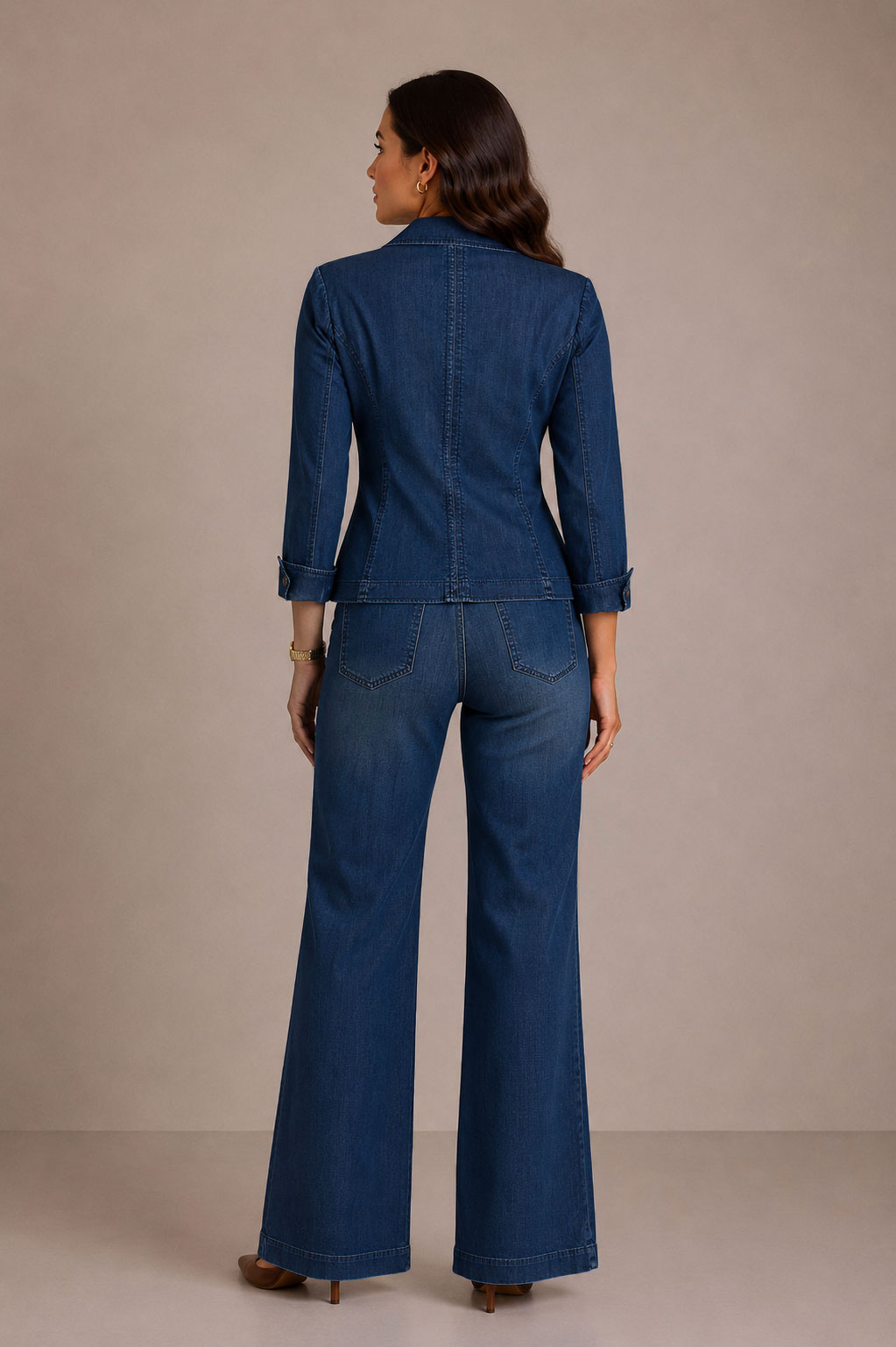 Women's Tencel Denim Suit 26117 - 120 / 2026 Women's Tencel Denim Suit 26117 - 120 / 2026