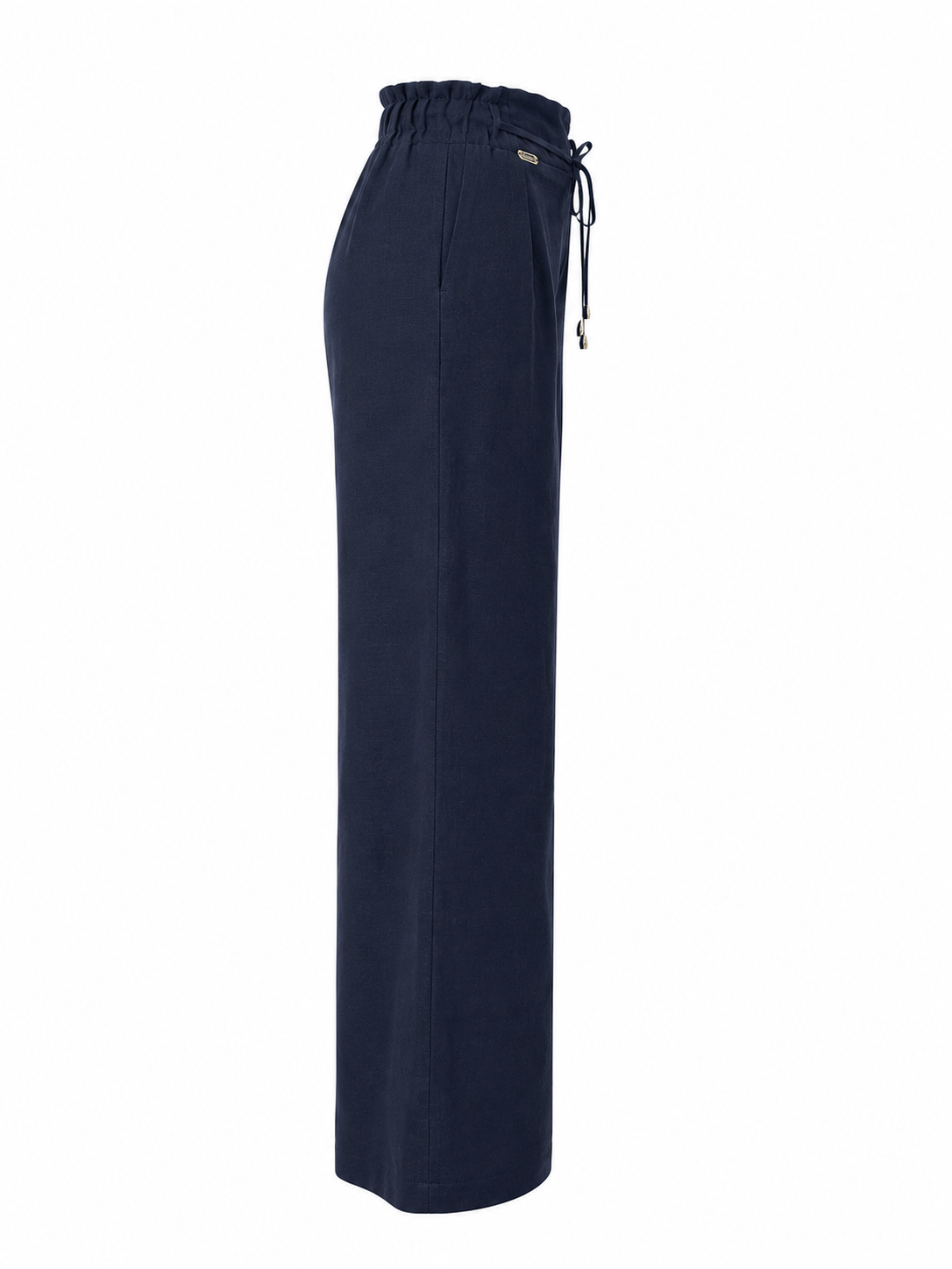 Women's Linen Pants Dark Blue 26123 dark blue - Summer Elegance / 2026 Women's Linen Pants Dark Blue 26123 dark blue - Summer Elegance / 2026