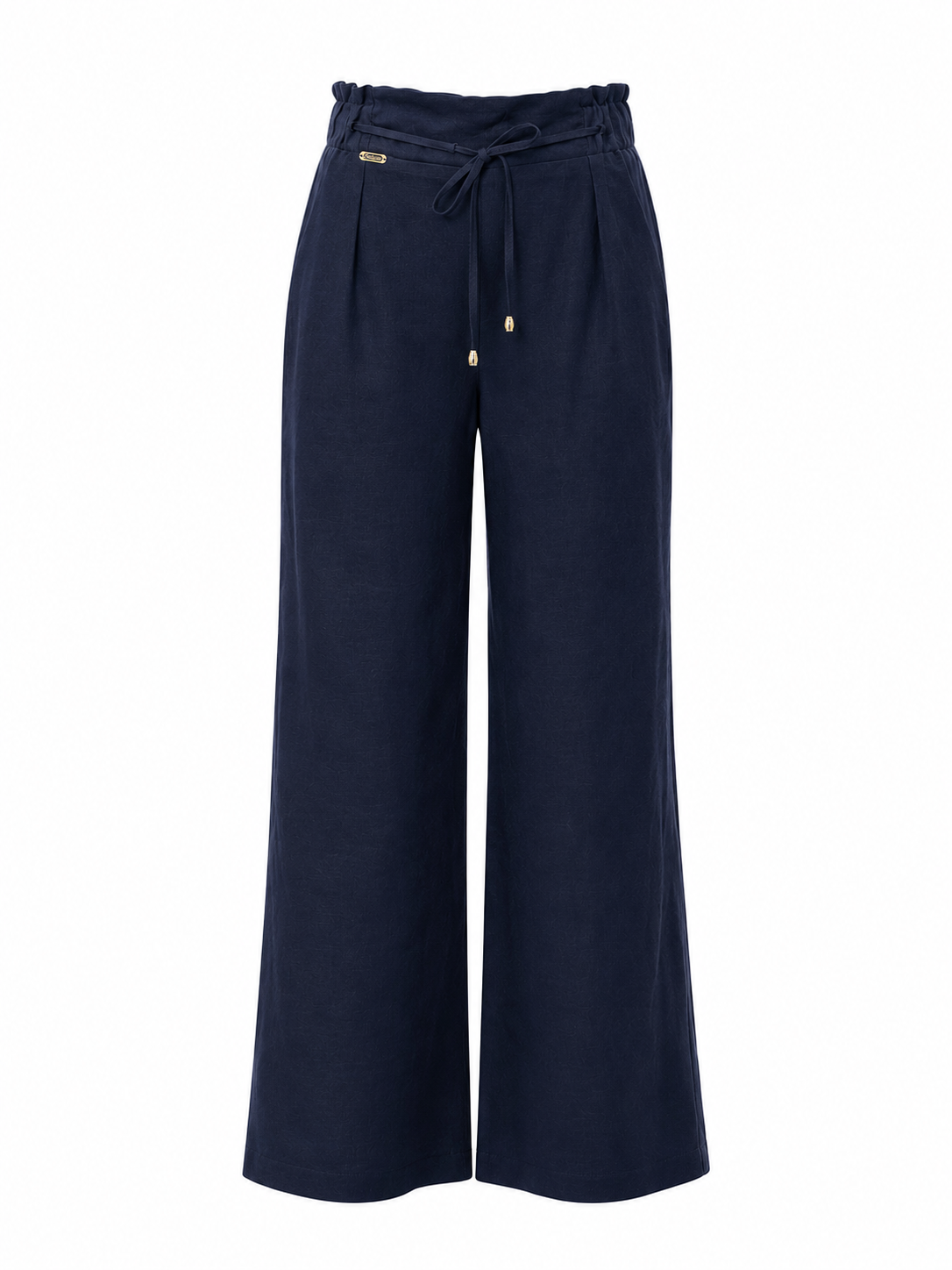 Women's Linen Pants Dark Blue 26123 dark blue - Summer Elegance / 2026 Women's Linen Pants Dark Blue 26123 dark blue - Summer Elegance / 2026