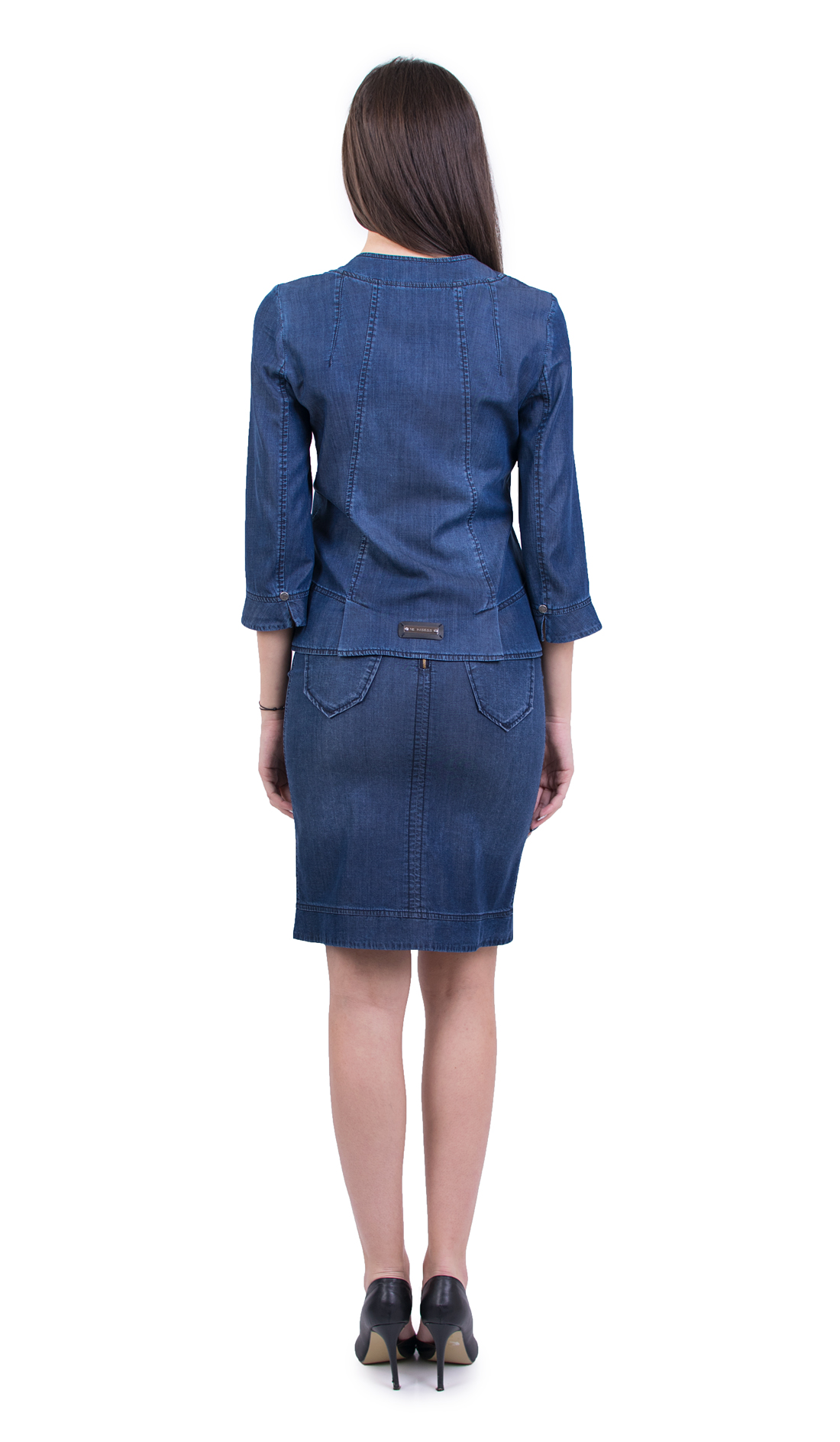 Ceket ve etek denim tensel JP 18129 A -138 | INISESS ® Ceket ve etek denim tensel JP 18129 A -138 | INISESS ®